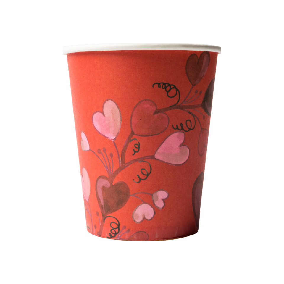 Love Kağıt Bardak 240 ml 12'li Paket