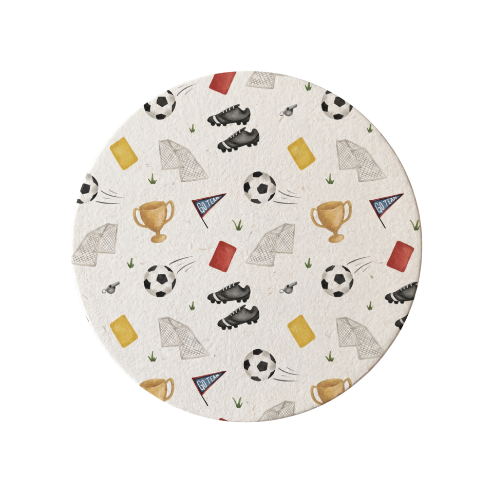 Play Kağıt Bardak Altlığı 10 cm 12'li Paket